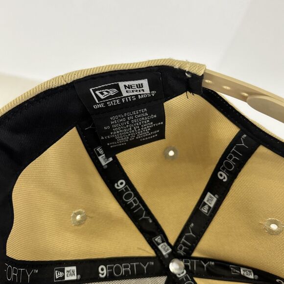 New Era 9FORTY New York Giants A-Frame Adjustable SnapBack Hat Cap 75 Years NEW - Picture 7 of 7